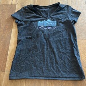 Patagonia Etched Mountain Tee - Large